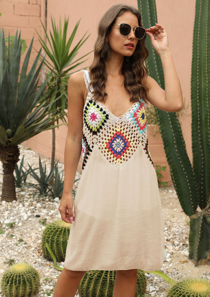 Solara Boho Crochet Dress