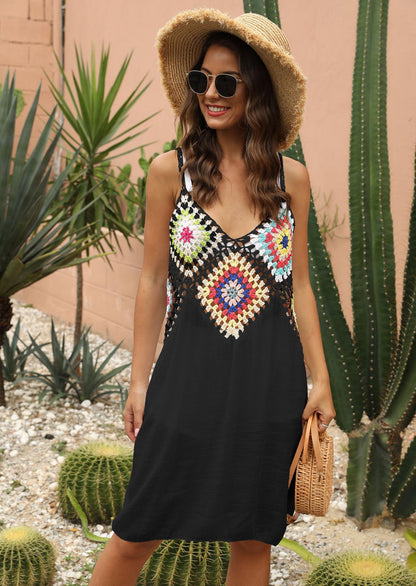 Solara Boho Crochet Dress